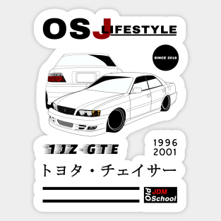 JZX100 OSJ LifeStyle Sticker